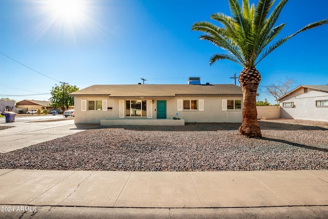 view of ranch-style house