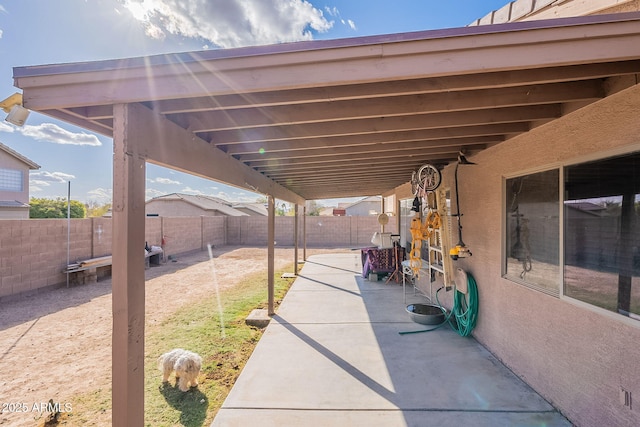 13547 W Peck Dr, Litchfield Park, AZ 85340 - view of patio featuring a fenced backyard