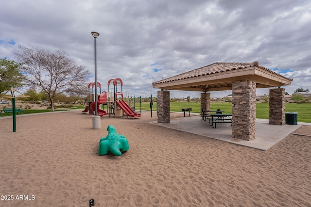 13547 W Peck Dr, Litchfield Park, AZ 85340 - community playground with a gazebo