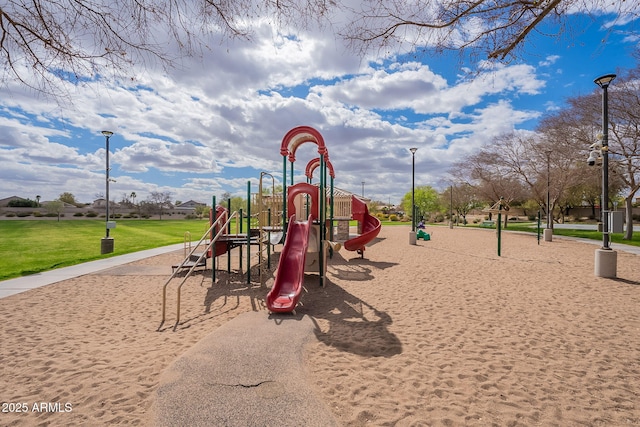 13547 W Peck Dr, Litchfield Park, AZ 85340 - community jungle gym featuring a lawn