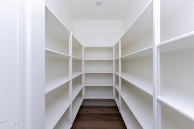 view of storage area