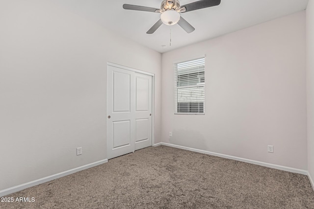 17376 W Via De Luna Dr, Surprise, AZ 85387 - carpeted empty room featuring baseboards and a ceiling fan
