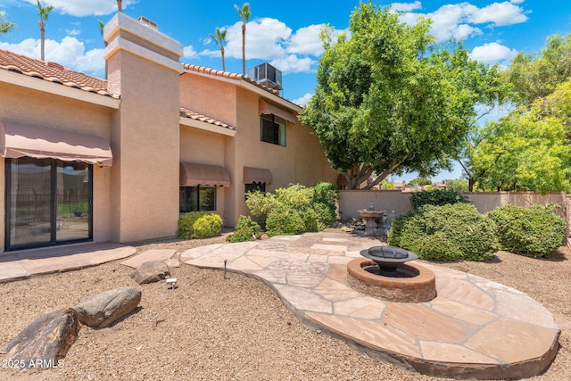 1338 E Greenway Cir, Mesa, AZ 85203 - view of yard with a patio area