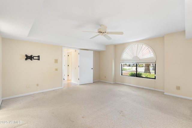 1338 E Greenway Cir, Mesa, AZ 85203 - carpeted empty room with ceiling fan and baseboards
