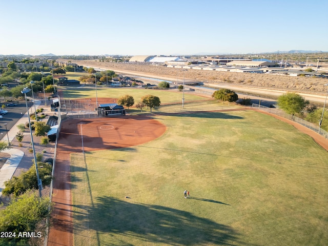 aerial view