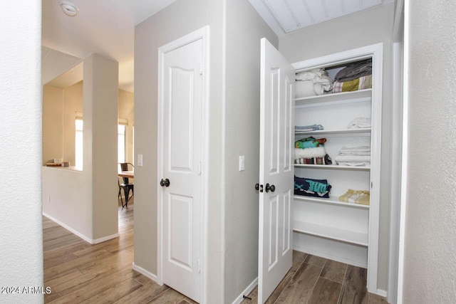 view of closet