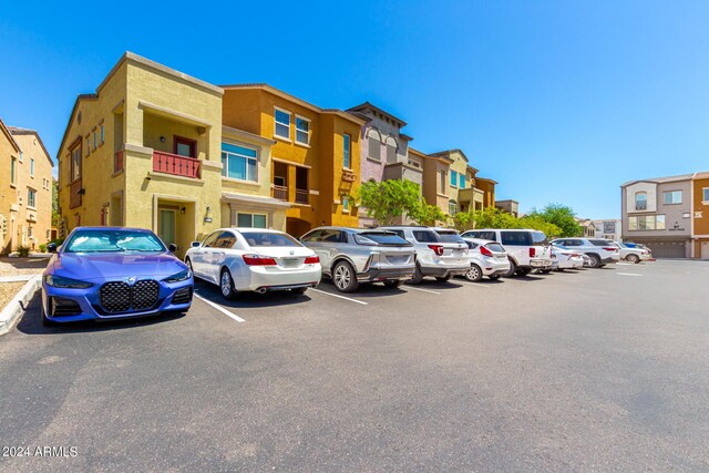 multi unit property featuring a garage