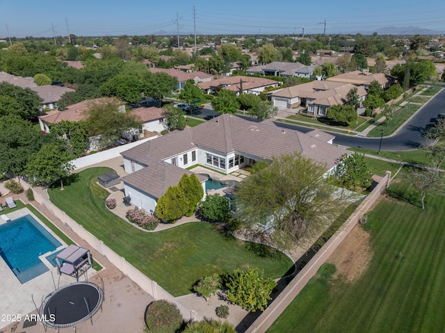 3173 E Page Ave, Gilbert, AZ 85234 - aerial view with a residential view
