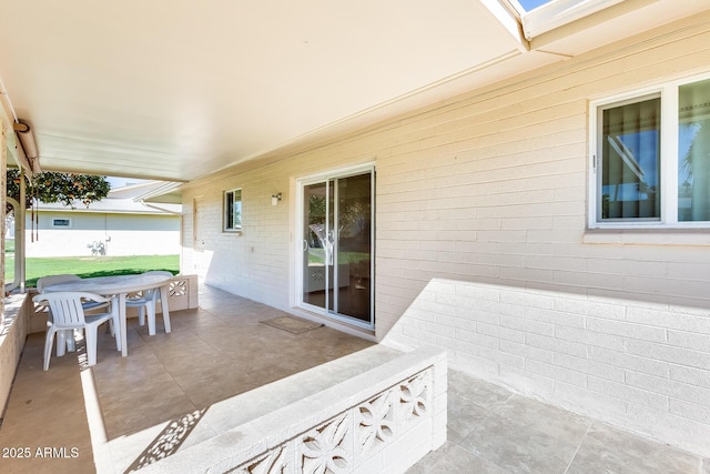 view of patio / terrace