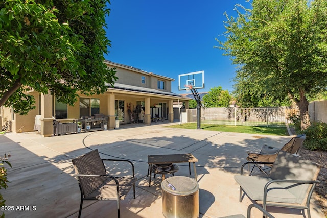 1217 W Fever Tree Ave, San Tan Valley, AZ 85140 - view of patio featuring fence