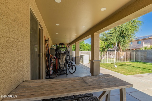 1217 W Fever Tree Ave, San Tan Valley, AZ 85140 - view of patio