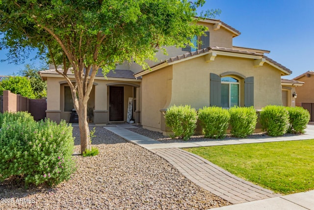 1217 W Fever Tree Ave, San Tan Valley, AZ 85140 - view of front of house featuring stucco siding