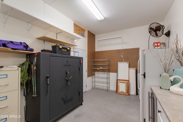 view of utility room