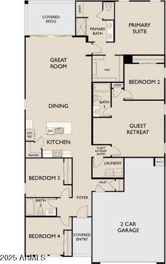 46922 W Coe St, Maricopa, AZ 85139 - property floor plan