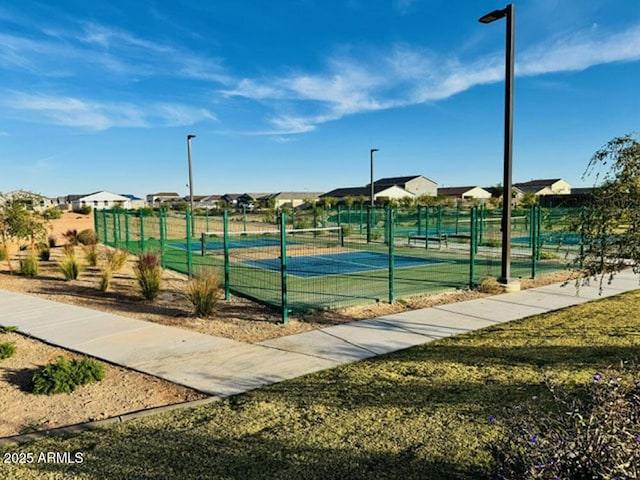 46922 W Coe St, Maricopa, AZ 85139 - view of tennis court with fence