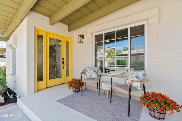 6001 N 10th Way, Phoenix, AZ 85014 - property entrance with concrete block siding