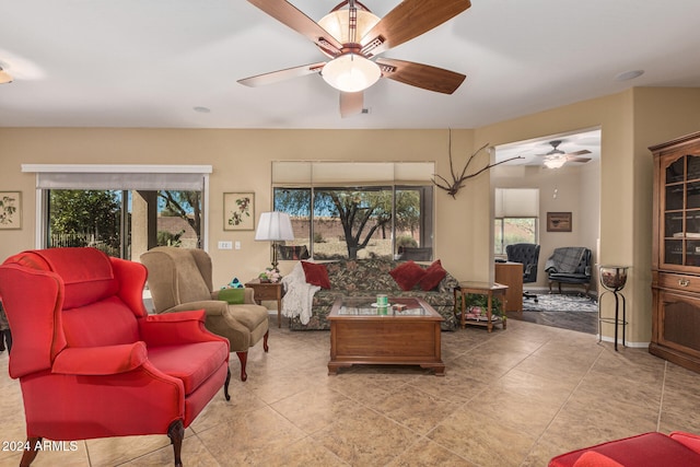 view of living room