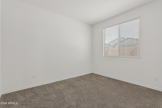 empty room with carpet floors