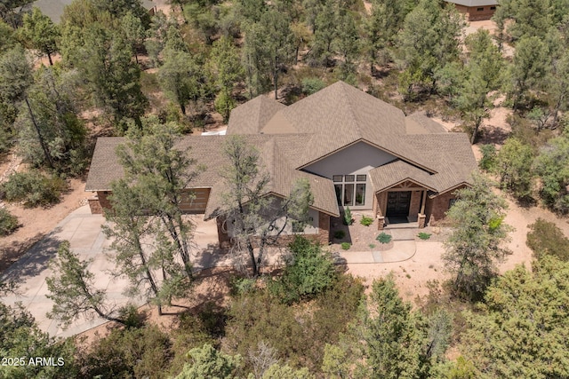 1002 W Rock Springs Cir, Payson, AZ 85541 - view from above of property