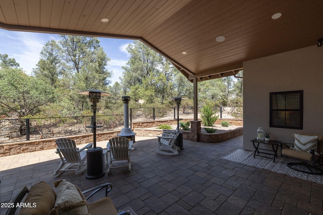 1002 W Rock Springs Cir, Payson, AZ 85541 - fenced backyard featuring a patio