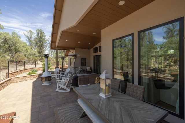 1002 W Rock Springs Cir, Payson, AZ 85541 - view of patio / terrace with outdoor dining space