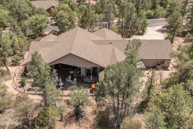 1002 W Rock Springs Cir, Payson, AZ 85541 - view from above of property