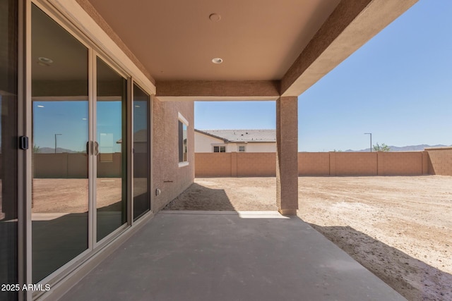 18189 W Hess St, Goodyear, AZ 85338 - fenced backyard featuring a patio