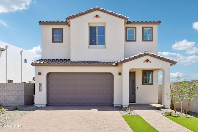 10241 E Ursula Ave, Mesa, AZ 85212 - mediterranean / spanish house featuring a tiled roof and stucco siding