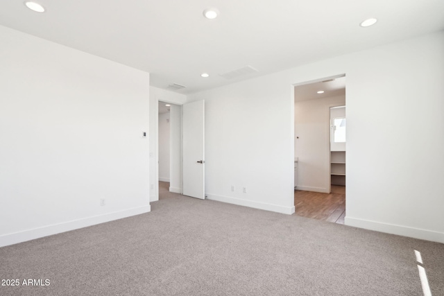 10241 E Ursula Ave, Mesa, AZ 85212 - empty room with light carpet, recessed lighting, and baseboards