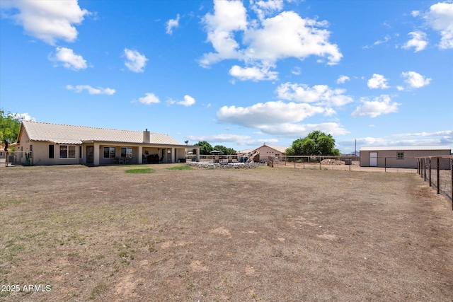 3658 E Pony Track Ln, San Tan Valley, AZ 85140 - view of yard