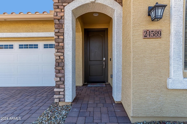 view of entrance to property