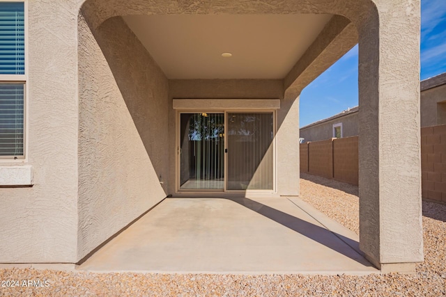 exterior space featuring a patio