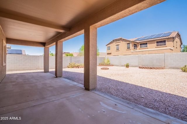 1956 N Hubbard Ln, Casa Grande, AZ 85122 - view of patio / terrace featuring a fenced backyard