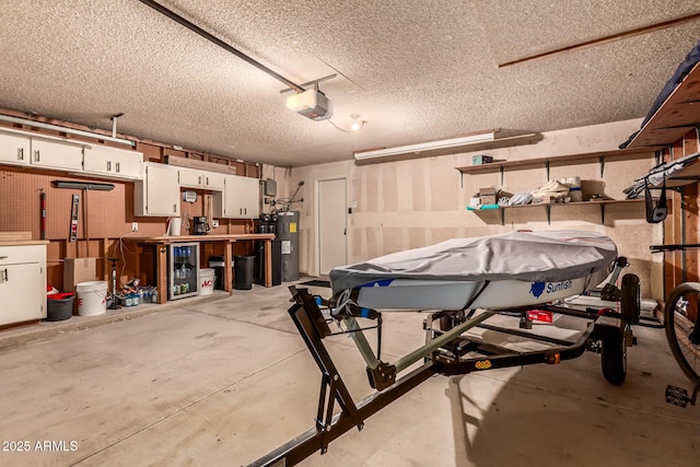 4245 E Yawepe St, Phoenix, AZ 85044 - garage featuring a garage door opener and water heater