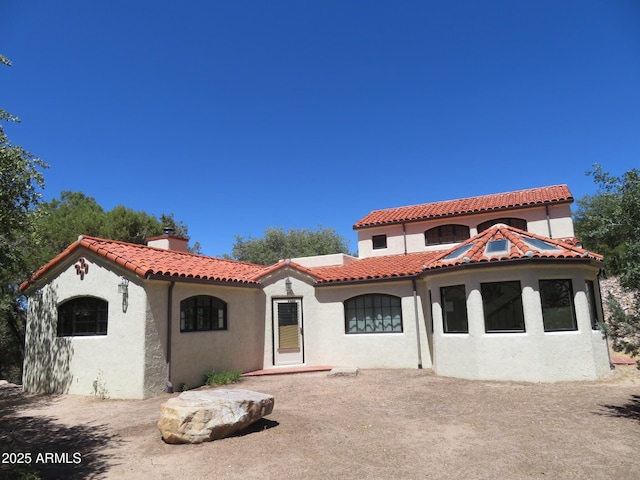 view of mediterranean / spanish home