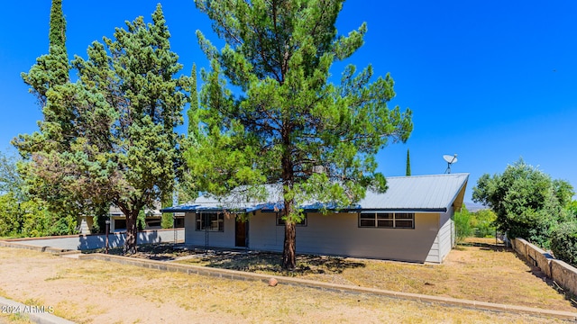 view of ranch-style home