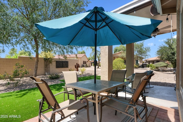 5024 S Citrus Ct, Gilbert, AZ 85298 - view of patio with outdoor dining space