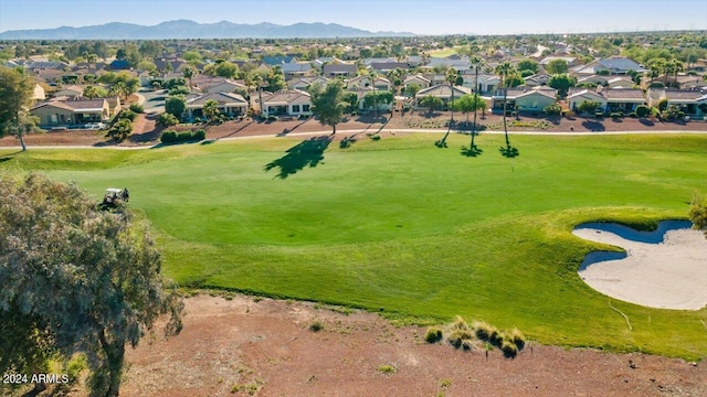 view of property's community with a mountain view