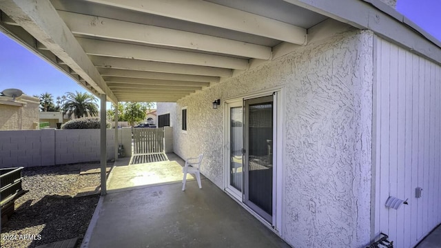 view of patio / terrace