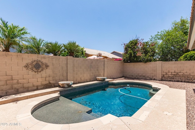 4137 E Stanford Ave, Gilbert, AZ 85234 - view of pool featuring a fenced backyard