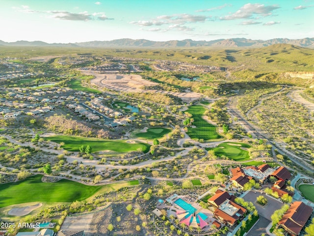 3335 Big Sky Dr, Wickenburg, AZ 85390 - view of property location with a mountainous background and a golf club