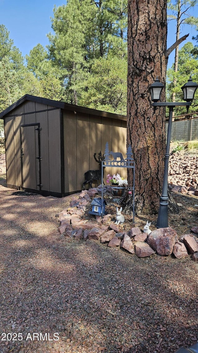 4990 N Pine Creek Canyon Dr, Pine, AZ 85544 - view of shed