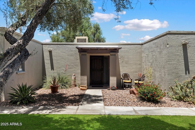 16819 E Gunsight Dr Unit A31, Fountain Hills, AZ 85268 - entrance to property with stucco siding