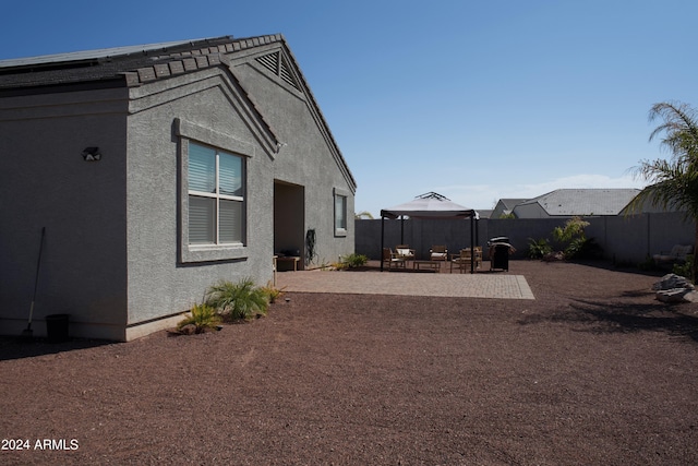 exterior space featuring a patio