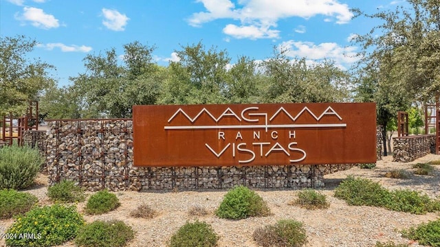 11890 E Cliffrose Ln, Florence, AZ 85132 - view of community / neighborhood sign