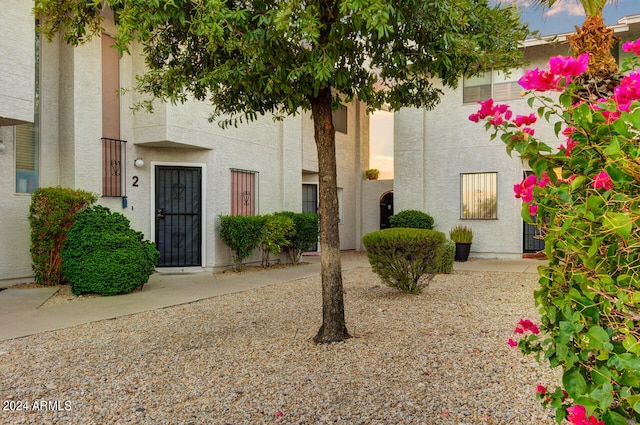 view of townhome / multi-family property