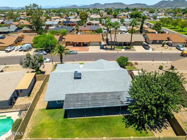 5751 W Muriel Dr, Glendale, AZ 85308 - aerial view of residential area featuring a mountain backdrop