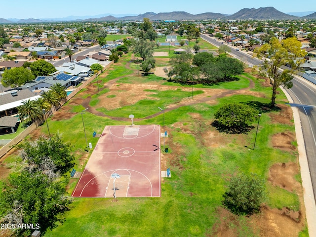 5751 W Muriel Dr, Glendale, AZ 85308 - aerial perspective of suburban area featuring a mountainous background