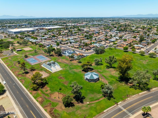 5751 W Muriel Dr, Glendale, AZ 85308 - aerial view of residential area with a mountain backdrop