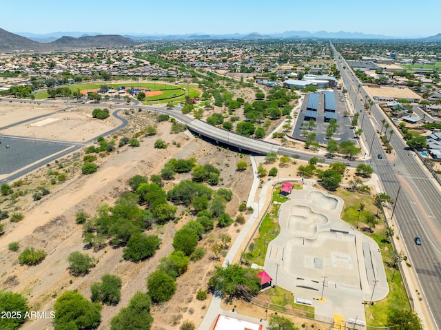 5751 W Muriel Dr, Glendale, AZ 85308 - aerial view of residential area featuring a mountainous background